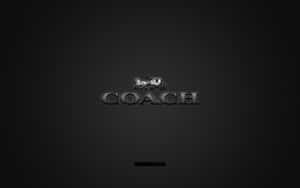 The Iconic Coach Logo Wallpaper