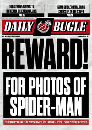 The Iconic Daily Bugle Building In A Bustling Cityscape Wallpaper