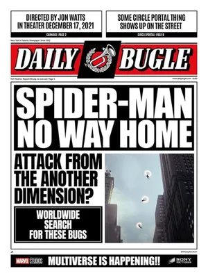 The Iconic Daily Bugle Building In The Heart Of The City Wallpaper