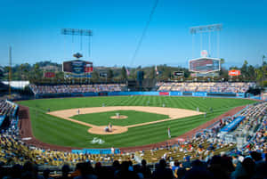 The Iconic Dodger Stadium Wallpaper