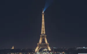 The Iconic Eiffel Tower, A Beloved Symbol Of Paris Wallpaper