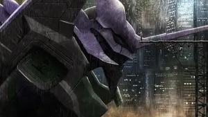 The Iconic Evangelion Unit-01 Wallpaper