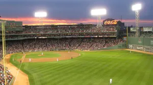 The Iconic Fenway Park In All Its Glory Wallpaper