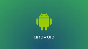 The Iconic Green Android Logo Wallpaper