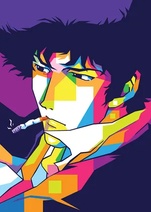 The Iconic Image Of Spike Spiegel Wallpaper