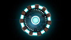 The Iconic Iron Man Arc Reactor Wallpaper