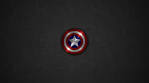 The Iconic Logo Of Captain America Wallpaper