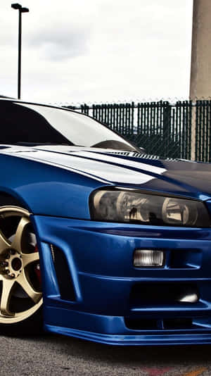The Iconic Nissan Skyline Iphone Wallpaper