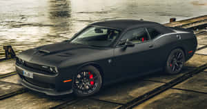 The Iconic Power Of Dodge Hellcat 4k Wallpaper