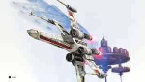 The Iconic X-wing Fighter Of The Star Wars Galaxy Wallpaper