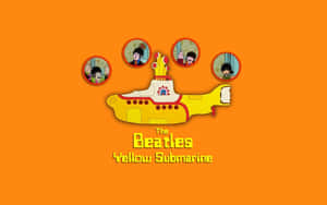 The Iconic Yellow Submarine Underwater Adventure Wallpaper