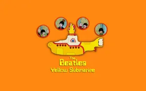 The Iconic Yellow Submarine Underwater Adventure Wallpaper