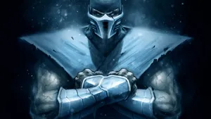 The Icy Power Of Sub-zero In Mortal Kombat Wallpaper