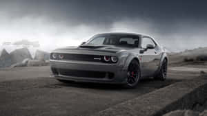 The Impressive Dodge Challenger Srt Hellcat Wallpaper