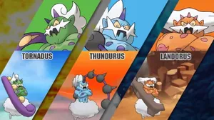 The Incarnate Forms Of Tornadus And The Group Wallpaper