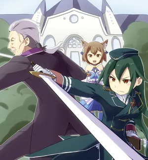 The Indomitable Wilhelm Van Astrea In Action Wallpaper