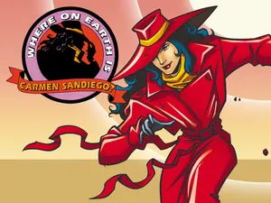 The Infamous Carmen Sandiego Wallpaper