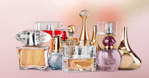 The Infinite Depth Of A Colorful Waterfall Wallpaper