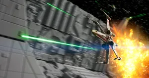 The Intense Path Of The Trench Run. Wallpaper