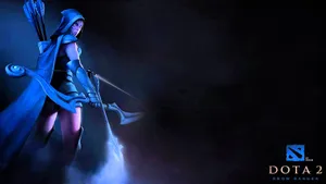 The Intense Stare Of The Drow Ranger Wallpaper