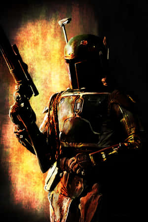The Intimidating Bounty Hunter, Jango Fett Wallpaper