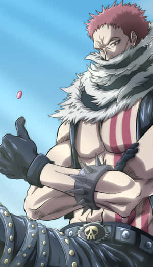 The Intimidating Gaze Of Charlotte Katakuri Wallpaper