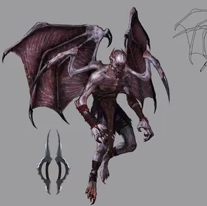 The Intimidating Vampire Lord Rises Wallpaper