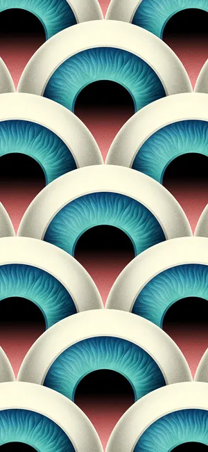 The Intriguing Duplicitous Eyes Wallpaper