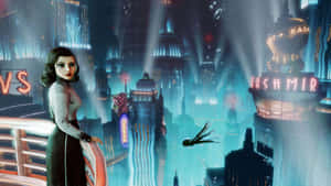 The Intriguing World Of Bioshock Characters Wallpaper
