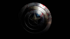 The Invincible Captain America Ready To Take On Any Challenge Wallpaper