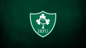 The Irish Rugby Team In Action During A Game Wallpaper