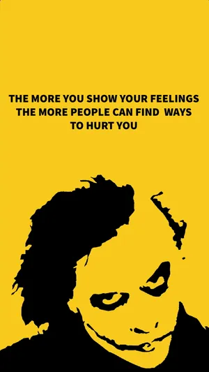 The Joker - Dare To Push Boundaries Wallpaper