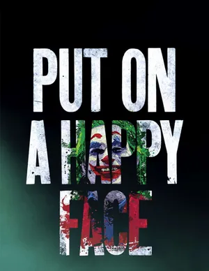The Joker's Thought-provoking Quote Wallpaper