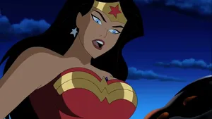 The Justice League Unlimited Superheroes United Wallpaper