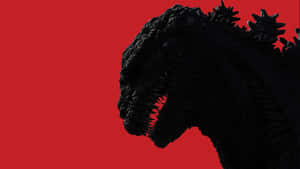 The King Of Monsters, Classic Godzilla, Wreaks Havoc In The City. Wallpaper