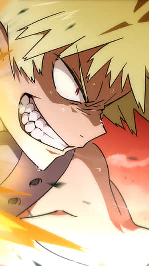 The Latest Bakugo Phone: Ready To Serve You. Wallpaper