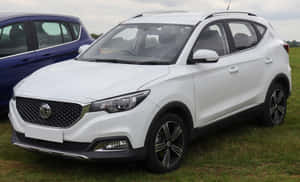 The Latest Model Of Mg Zs Showcasing Its Sleek And Elegant Design. Wallpaper