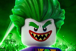 The Laughing Lunatic In The Lego Batman Movie Wallpaper