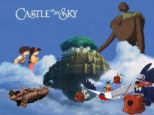 The Legend Of Laputa Castle In The Sky Wallpaper