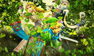 The Legend Of Zelda: Hyrule Adventure - Explore The Magical World Of Zelda Wallpaper