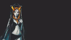 The Legend Of Zelda: Midna's Enigmatic Stance Wallpaper