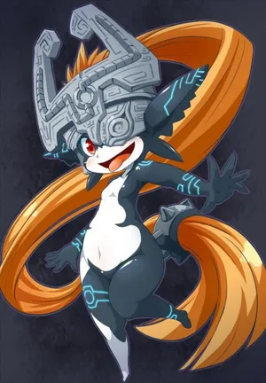 The Legend Of Zelda: Midna's Mystical Adventure Wallpaper