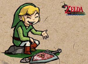 The Legend Of Zelda: The Wind Waker - Heroic Adventure Awaits Wallpaper