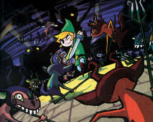 The Legend Of Zelda: The Wind Waker Heroic Adventure Wallpaper