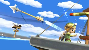 The Legend Of Zelda: The Wind Waker - Link's Adventure On The Great Sea Wallpaper