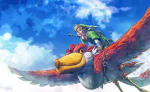The Legend Unfolds: Skyward Sword Adventure Wallpaper