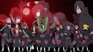 The Legendary Akatsuki Members Wallpaper