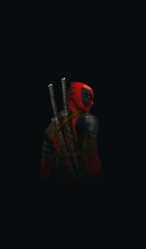 The Legendary Black Deadpool Wallpaper