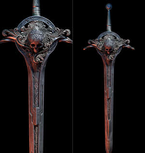 The Legendary Excalibur Sword In Stone Wallpaper