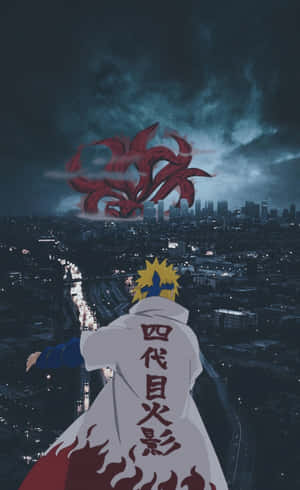 The Legendary Fourth Hokage, Minato Namikaze, In Action Wallpaper